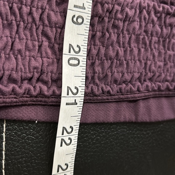 Lululemon Lead The Pack Hoodie Rulu Black Cherry Purple Running Stretch Sz 4 - Picture 10 of 13